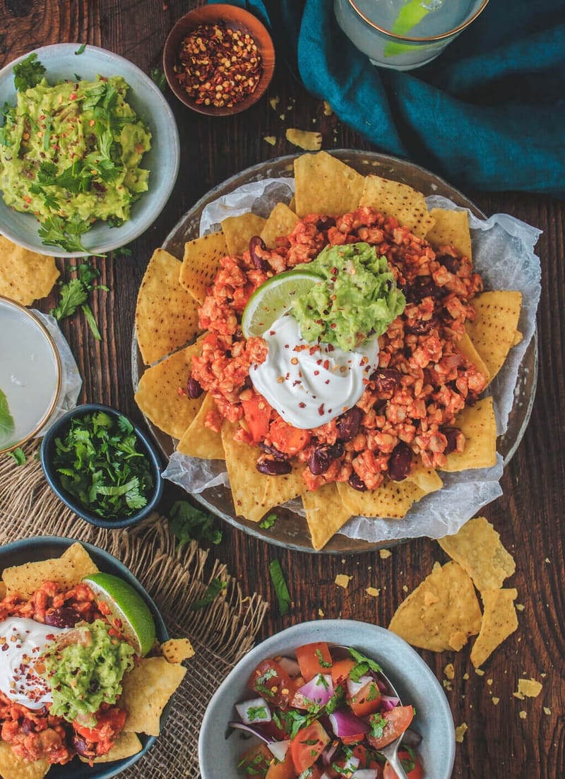Tempeh Nachos Better Nature Tempeh